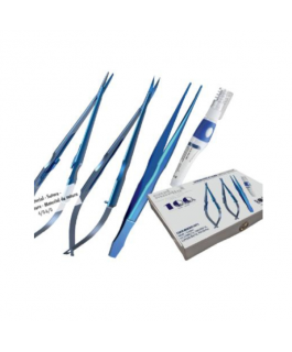 KIT DE MICROCHIRURGIE (PORTE AIGUILLE / PINCE / CISEAUX / OIL PEN) – Carl Martin