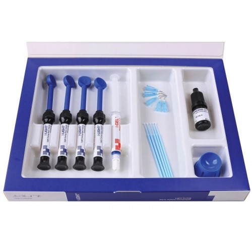 COFFRET COMPOSITE 4*4G I-DENTAL CHARGE EN ZIRCONE 